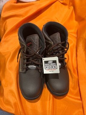 Skechers Work Boots 10 Wide Men’s